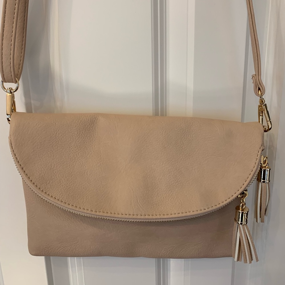 Boutique Foldover Crossbody Bag